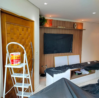 Pintando aparatmento